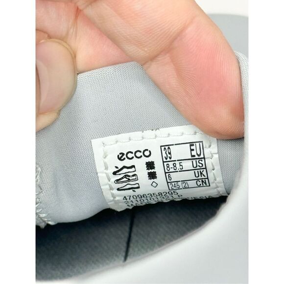 Ecco Soft 7 Sneaker Womens Size 8.5 Gray Slip On Wedge Shoes - Picture 8 of 10